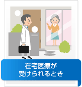 在宅医療が受けられるとき